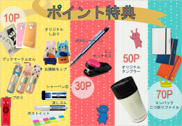 ポイント特典